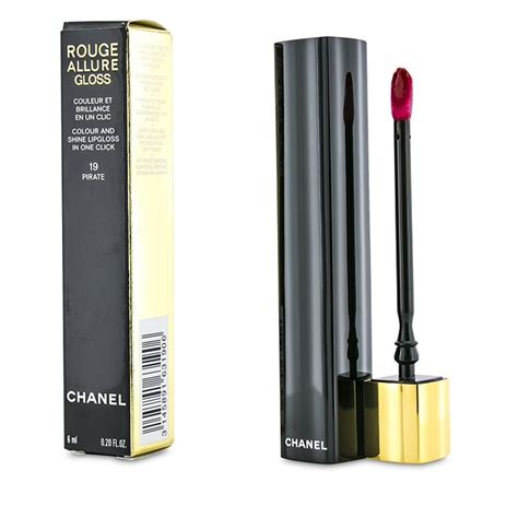 chanel rouge allure gloss 19 pirate|Chanel lipstick rouge allure 109.